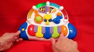 new Hap p kid happy kid preschool toddler musical keyboard piano toy