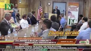 Endorsing Thomas Gordon for NCC County Executive @ Delaware Council's Press Conference - 8/23/2016