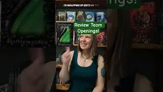 Book Review Team Openings! #booktube