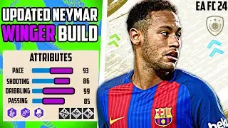 SKILLFUL BEST UPDATED PRIME NEYMAR JR WINGER BUILD EA FC 24 Pro Clubs