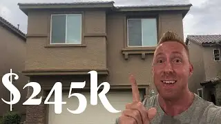 2 Bed/2 Bath Las Vegas Starter Home Tour: What $250k Can Get You!