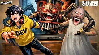 DEV Trapped Inside HORROR GAME 😱 | Anzu Senpai Plays Choo Choo Charles