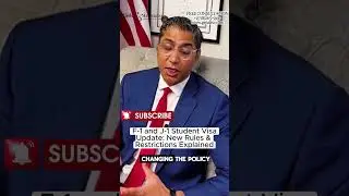 F-1 and J-1 Student Visa Update: New Rules & Restrictions Explained | NYC Immigration Lawyer #f1visa