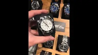 OMEGA SEAMASTER 210.32.42.20.04.001 DIVER 300 WHITE DIAL BLACK RUBBER STRAP  CHRONOMETER 42MM