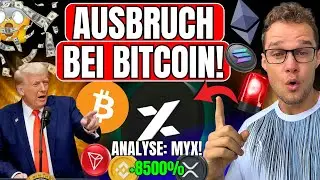AUGEN AUF! BITCOIN SOLANA MYX UND WEEX Gehen steil!