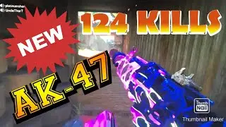 BLACK OPS 4 NEW AK-47 ...124 KILLS (COD BO4 )