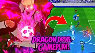 Геймплей «Драконья гонка» от Шидо! Битва за Блю Лок Блейз