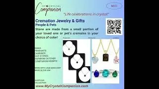 Keepsake memorial cremation jewelry