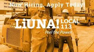 LIUNA Local 113 | Feel the Power :15 Digital Spot