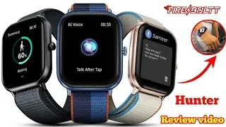 Fire boltt Hunter Nylon Edition Smartwatch review