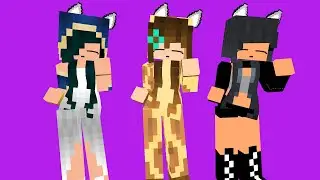 SAD CAT DISCO PARTY DANCE MEME AVA ARRON & APHMAU  55  - MINECRAFT ANIMATION #shorts