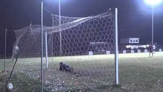 Amory junior Zach Khima scores a goal