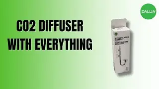 CO2 Aquarium Diffuser and Quick Release | Stainless Steel