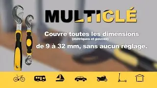 2 multicl&eacute;s ergonomiques
