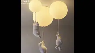 Подвесной светильник BEAR, в форме мишек