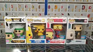 Unboxing: 2021 Fall Convention Limited Edition Funko Pop Vinyl Figures - Pokemon, The Simpsons +more