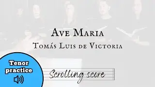 Ave Maria - Victoria - Tenor Practice