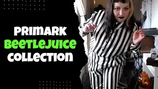 Primark Beetlejuice Collection Try-On: Spooky & Stylish Gothic Clothing Haul