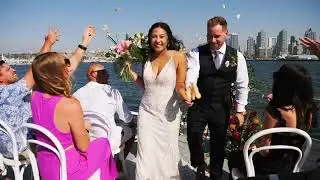 Have your Wedding aboard Triton Charters!