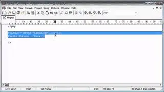 Beginner PHP Tutorial   77   File Handling Writing to a File ‏
