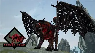 Domando a Manticora Chaos Boss Tao Esperada  - Ark Primal Fear 2 Temporada !!