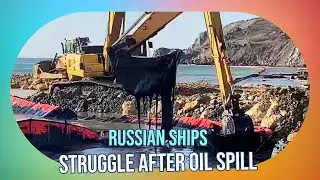 Russia's Devastating Oil Spill Cleanup Effort Uncovers Shocking Truth Behind Volgoneft-212 Sinking