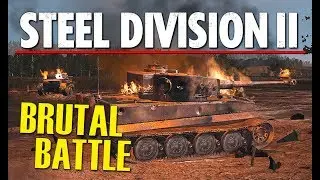 BRUTAL BATTLE! Steel Division 2 BETA Conquest Gameplay (Autobahn zur Hölle, 4v4)