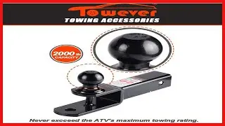 One Hitch Endless Possibilities With The 3 In 1 ATV And UTV Ball Mount
