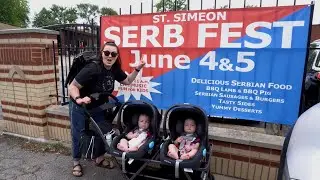Chicago Daytrip with the Twins to Serb Fest Chicago 2022 | S2 E4