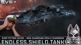 The MOA GUARDIAN Has Almost Endless Shields, Epic Tanking!! || EVE Echoes