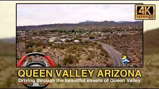 QUEEN VALLEY ARIZONA | Driving through the beautiful streets of Queen Valley.