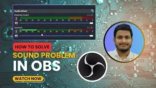 How To Fix OBS Sound Problem | Input Audio Getting Stuck At A Decibel | OBS में आवाज़ नहीं आ रही?