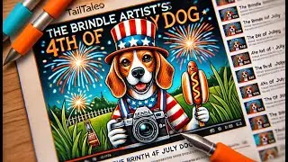 Happy 4th of July 2024 artwork