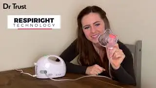 Dr Trust USA Compressor Nebulizer with Flow Adjuster - 407 with Respiright Technology