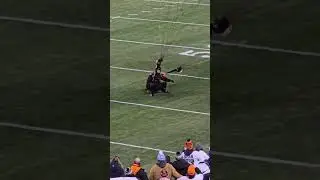 Golden Knights: US Army Paratroopers  Team, Soldier Field pre Packer V Bears Game Chicago IL12-20-25
