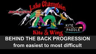 Behind the Back Progression... From easiest to more difficult Wing Foiling
