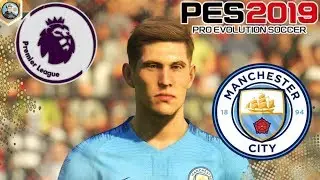 Pro Evolution Soccer 2019 | Manchester City Faces & Ratings