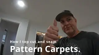 Another look at how to seam patterned carpet
