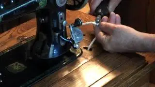 How You can make a Treadle Sewing Machine belt.mp4