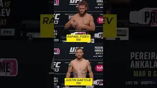 UFC 313 Co-Main Event Weight-in #teamsmoothpanda #mmathailand #ufc #ufc313
