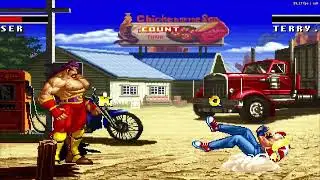 Real Bout 2 1CC nivel 8 jogando de Wolfgang Krauser