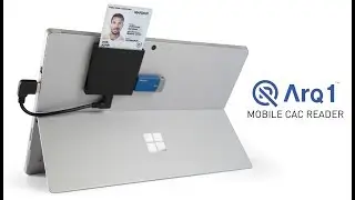 ARQ1 Mobile CAC Reader | USB Smart Card (CAC/PIV) Reader  plus USB 3.0 hub