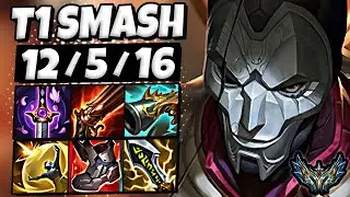 T1 Smash Jhin vs Yunara [ ADC ] Korea Challenger Patch 25.17
