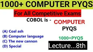 Computer 1000+mcq Series//jkssb exams//patwari,JA,NT,JKpSi,Jkpconstable,Forester  27 October 2024