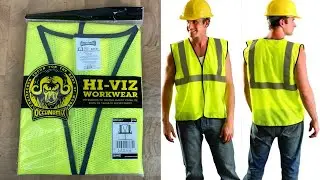 OccuNomix Men's Class 2 Mesh Hook & Loop Safety Vest Review