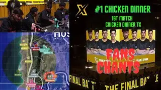 Tx Domination 🤯🚀 | BGIS first match chicken dinner ❤&zwj;🔥| Audience chants 🤯 #scout #feelthespark