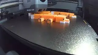 3D Printer Timelapse: Minecraft Fox on Bambu Labs P2S with AMS 2 Pro