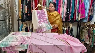 (19/01/26) Embroidery and Block Printing Mix Match Suits Collection ❤️🛍️.....#embroidery