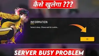 How to solve server busy problem 😲in free fire#viralvideo #garenafreefire #tendingvideo