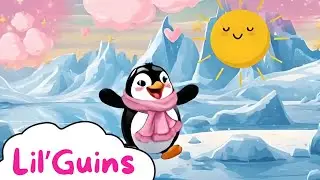 🎵 Count With Me! 1-2-3 Song for Toddlers | Lil'Guins Penguin Dance Loop (30 Mins)